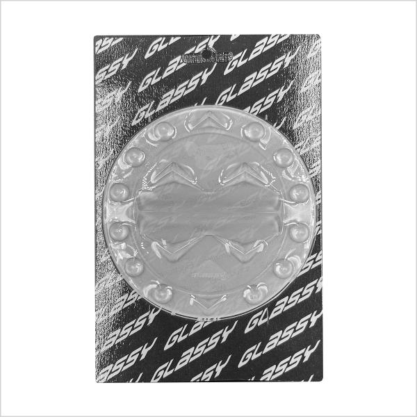 GLASSY グラッシー スノーボード用 デッキパッド ストンプパッド クリア 透明 滑り止め 大判...