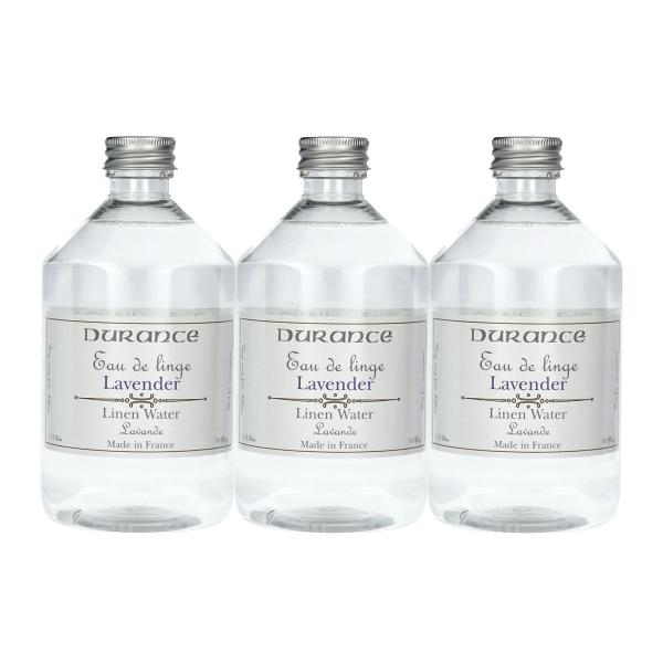 デュランス（DURANCE）リネンウォーター500ml 3本セット
