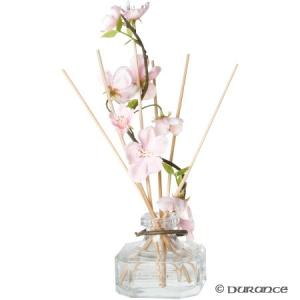 デュランス  ピンクガーランドフラワーブーケ100ml チェリーブロッサムの香り アートフラワー1本/スティック8本付