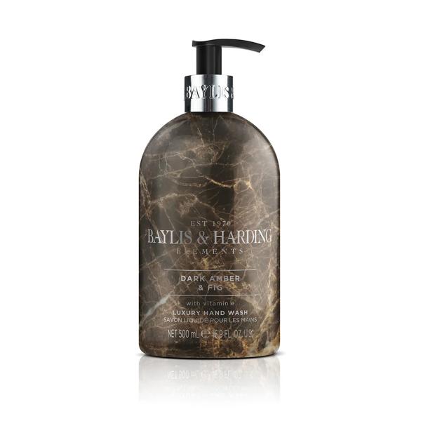 （Baylis &amp; Harding）ELEMENTS ハンド＆ボディウォッシュ 500ml　ダークア...