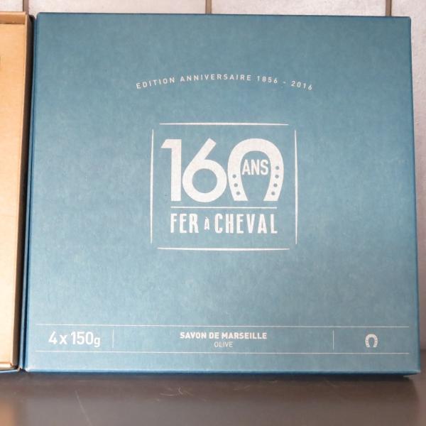 （FER A CHEVAL）マルセイユソープMサイズ150g×4個ボックス入り（設立160周年記念限...
