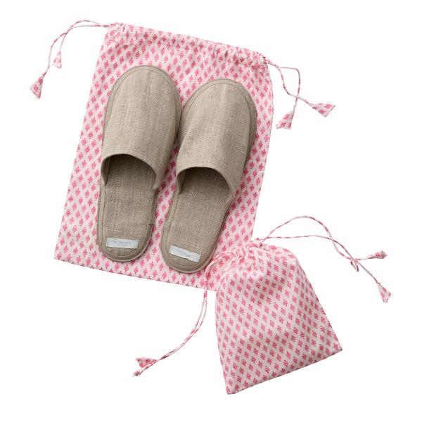 ミーターイー ドローストリングバッグ ＳＭセット ツリー ピンク miiThaaii