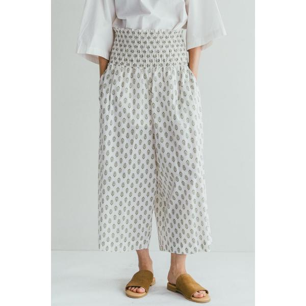 【Sale!40%OFF】ミーターイー コットン ビパル パンツ リリー セージ miiThaaii...