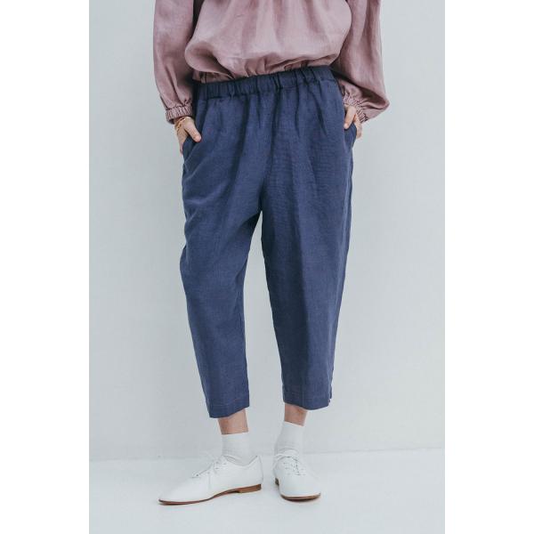 フォグリネンワーク アイラ　パンツ　ブルー　フュメ【未試着品】リトアニア製 fog linen wo...