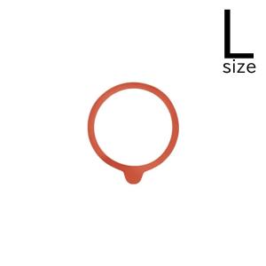 WECK ガラスキャニスター用ゴムパッキン 【Lサイズ】 （１枚単位での販売）
