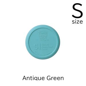 WECK ガラスキャニスター用SILICONE CAP 【Sサイズ】 Antique Green（１個単位の販売です。） （WITH WECK）