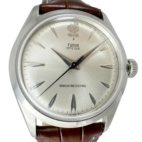 チューダー チュードル デカバラ オイスター 7934 アンティーク 手巻き 中古 メンズ腕時計 O...