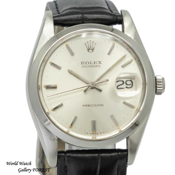 ロレックス オイスター デイト プレシジョン 6694 アンティーク 手巻き 中古 メンズ 腕時計 ...