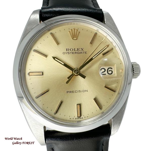 ロレックス オイスター デイト プレシジョン 6694 アンティーク ヴィンテージ 手巻き 中古 メ...