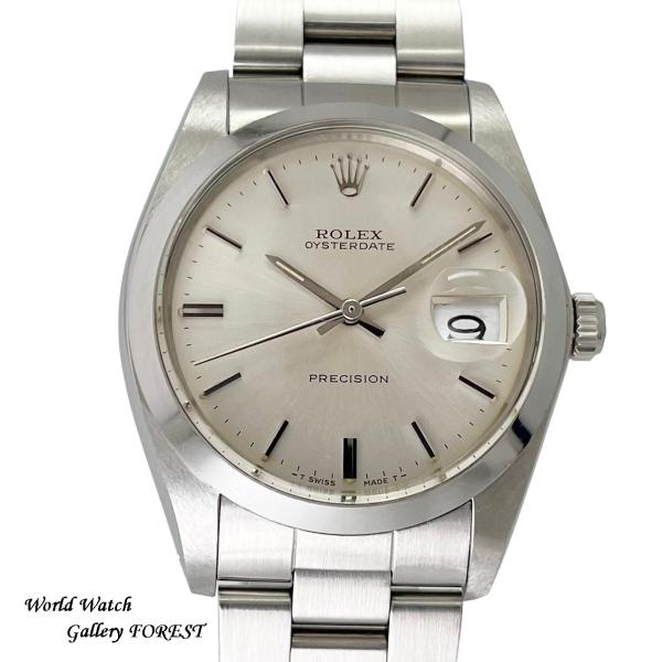 ロレックス オイスター デイト プレシジョン 6694 アンティーク 手巻き 中古 メンズ 腕時計 ...