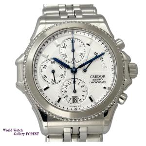 CREDOR クレドール パシフィーク GCLC015 K18WG × SS セイコー