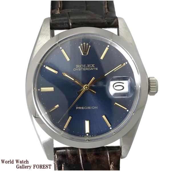 ロレックス オイスター デイト プレシジョン 6694 アンティーク 手巻き 中古 メンズ腕時計 ギ...