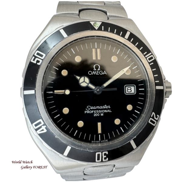 オメガ シーマスター プロフェッショナル 200M 中古 メンズ腕時計 PRE-BOND ラージケー...