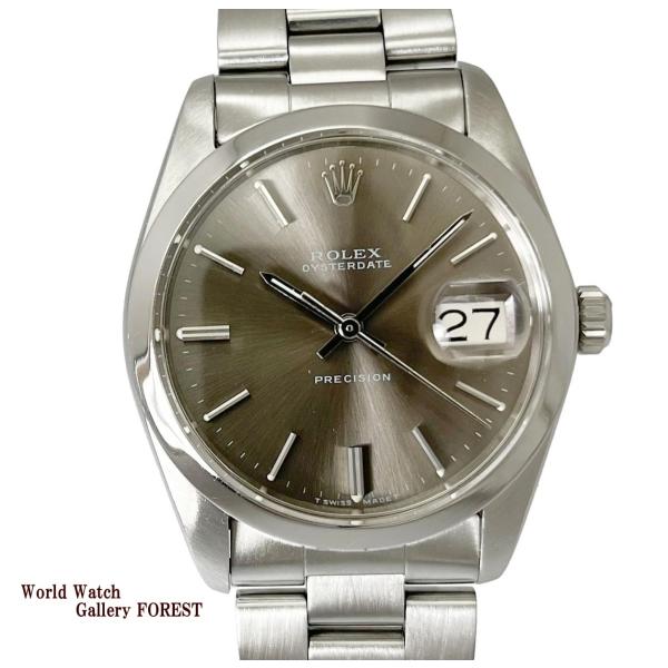 ロレックス オイスター デイト プレシジョン 6694 アンティーク 手巻き 中古 メンズ腕時計 A...