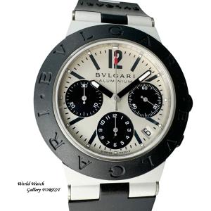 BVLGARI（ブルガリ） BB40AT アルミニウム デイト 腕時計 アルミニウム
