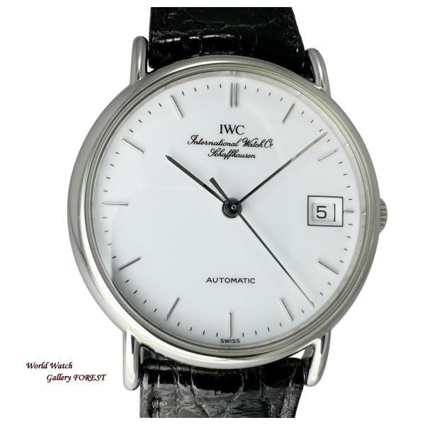 販売回数1 IWC ポートフィノ IW351320 筆記体ロゴ 魚リューズ 自動巻き メンズ腕時計 ...