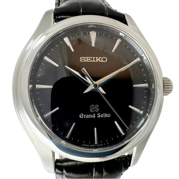 グランドセイコー SBGX011 中古 メンズ腕時計 9Fクオーツ 9F61-0A10 ブラック文字...