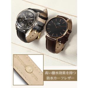 Calme カルム 腕時計 ベルト 本革 レザ...の詳細画像5