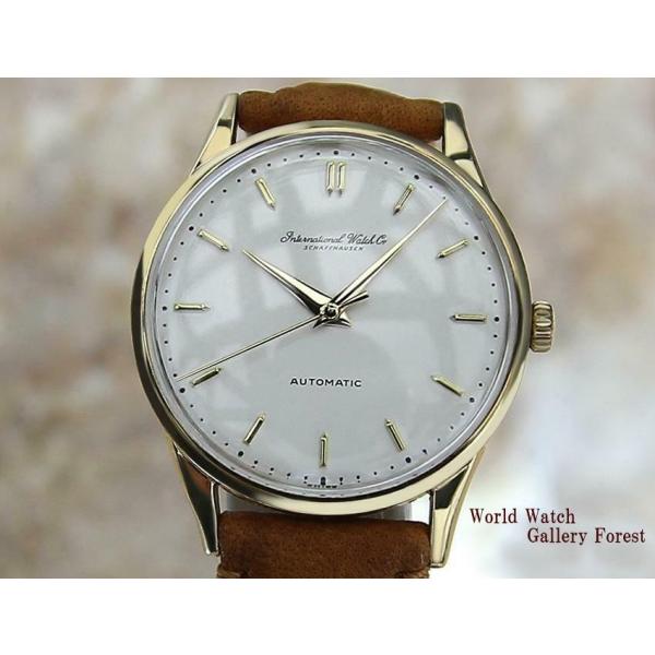 IWC Cal 853 メンズ腕時計 オールドインター 筆記体ロゴ Gold Filled 魚リュー...