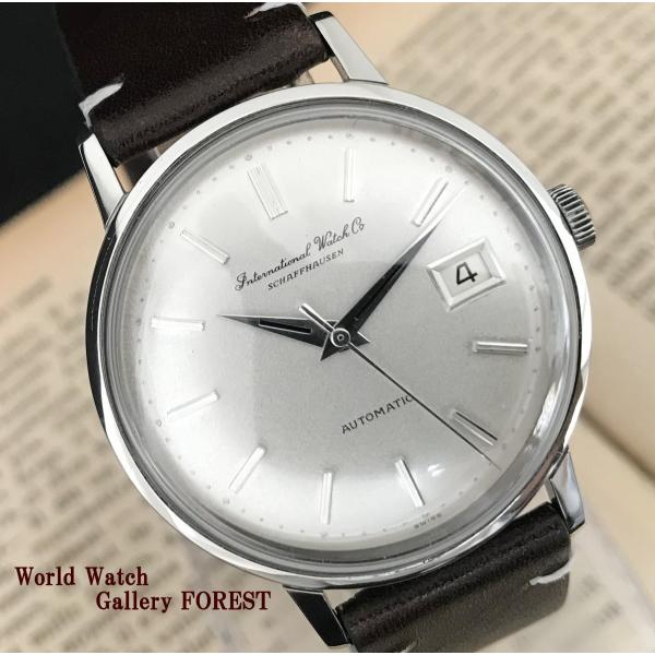 IWC Cal 8541 メンズ腕時計 中古 オールドインター ラウンド 魚リューズ ヴィンテージ ...