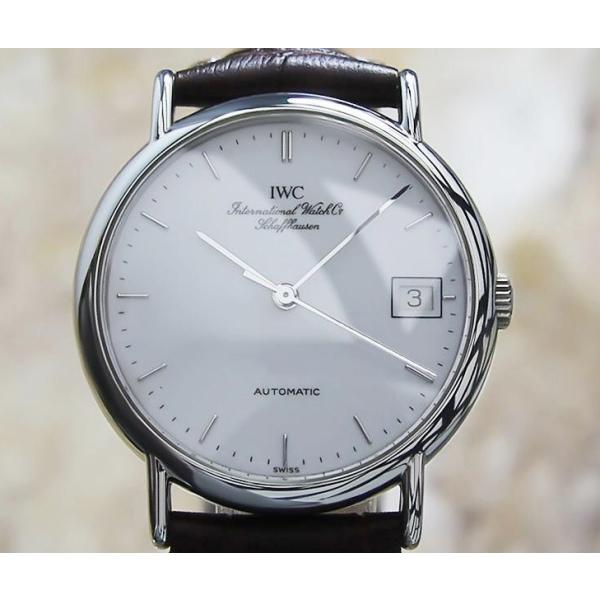 仕上げ済み 【IWC ポートフィノ オールドインター】IW3513 筆記体ロゴ ヴィンテージ 自動巻...