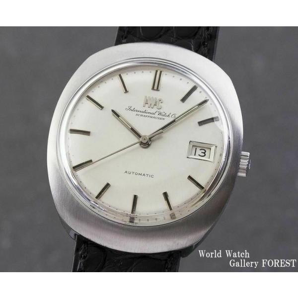 IWC Cal 8541B メンズ腕時計 オールドインター 筆記体ロゴ 魚リューズ ヴィンテージ ア...