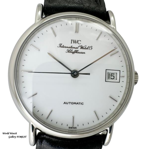 IWC ポートフィノ デイト IW351324 自動巻き 中古 メンズ腕時計 白文字盤