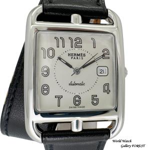 エルメス ケープコッド CC1.710 中古 メンズ腕時計 自動巻き シルバー文字盤 外装仕上げ