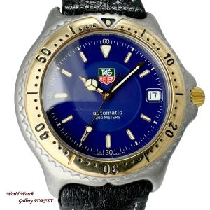 【TAG HEUER】タグホイヤー 2000エクスクルーシブ WN1112 ステンレススチール クオーツ アナログ表示 メンズ ブルー文字盤 腕時計 TAG HEUER タグホイヤー 2000エクスクルーシブ WN1112 腕時計 SS