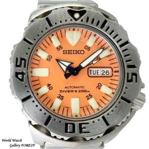 セイコー オレンジモンスター メンズ腕時計 中古 7S26-0350 自動巻き ダイバーズ 200M