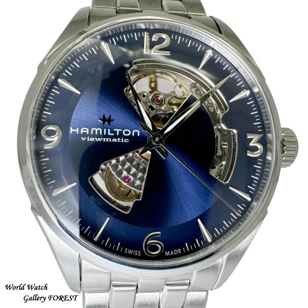ハミルトン HAMILTON ジャズマスター オープンハート 中古 メンズ腕時計 H327050 自...