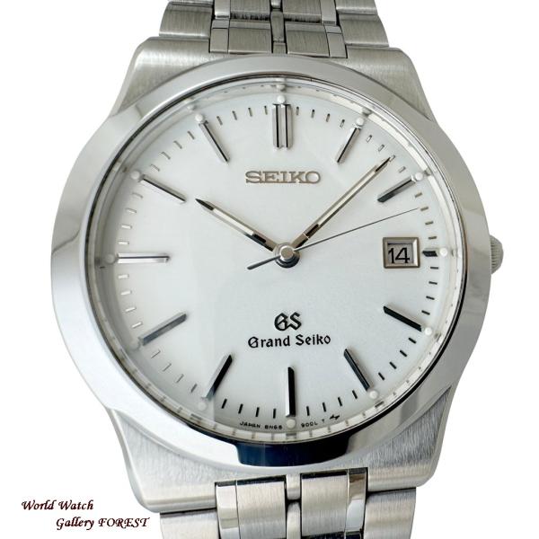 グランドセイコー SBGG001 中古 メンズ腕時計 クオーツ 8N65-9000 ホワイト文字盤 ...