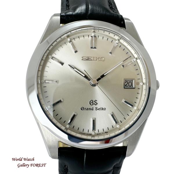 グランドセイコー SBGG003 中古 メンズ腕時計 クオーツ 8N65-8000 シルバー文字盤