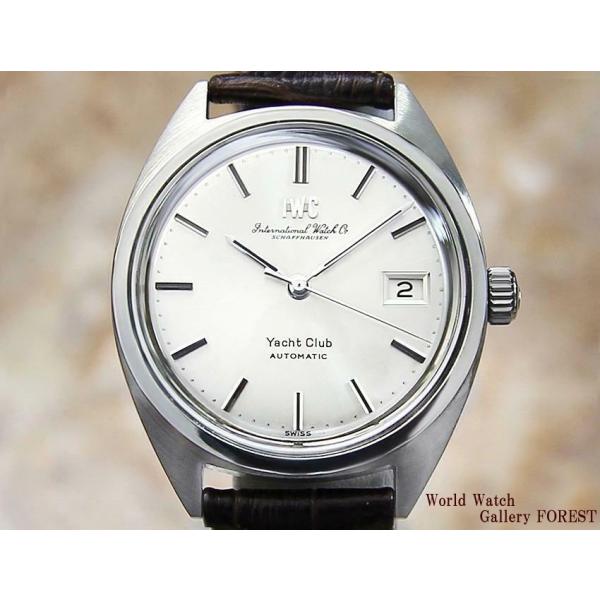 仕上げ済み IWC ヨットクラブ Cal 8541 お魚リューズ アンティーク オールドインター 自...