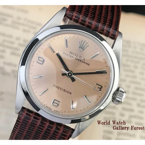 仕上げ済み ROLEX ロレックス オイスター スピードキング Ref 6420 時計 中古 アンテ...