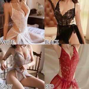 セクシーランジェリー ベビードール レース シ...の詳細画像1