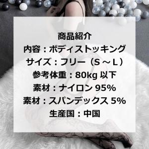 ボディストッキング セクシー下着 セクシーラン...の詳細画像1