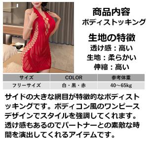 セクシーランジェリー ボディストッキング ベビ...の詳細画像1