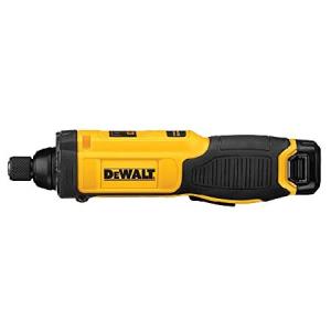 DEWALT 8V MAX Cordless Screwdriver, Gyroscopic, Rechargeable, Battery Included (DCF682N1),Black｜glegle-drive