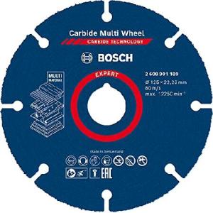 Bosch Professional 1x Expert Carbide Multi Wheel Cutting Disc (for Hardwood, Φ 125 mm, Accessories Small Angle Grinder)｜glegle-drive