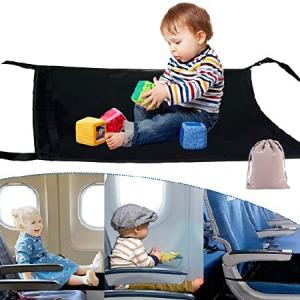 MOEVERLIW Airplane Travel Essentials for Kids, Toddler Airplane Seat Extender, Air Cot for Baby Airplane Travel Accessories, Kids Travel Bed Must Have｜glegle-drive