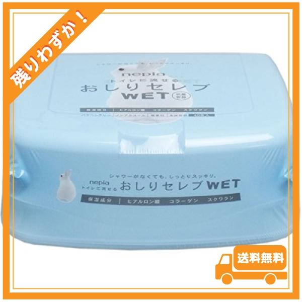 まとめ買い ネピア おしりセレブWET 無香料 本体 40枚入 *2個