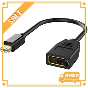 Rankie 変換アダプター Mini DisplayPort ThunderboltTM Port ? DisplayPort 4K解像度対応 ブラック｜glegle-drive