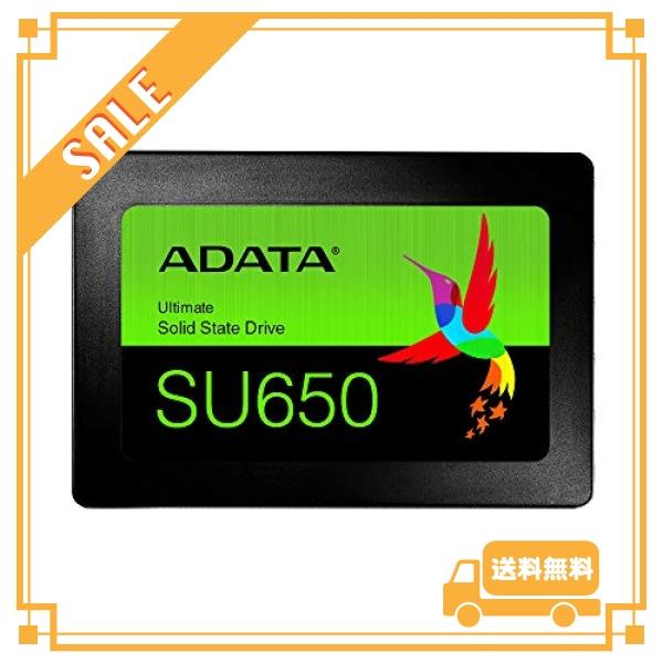 エイデータ(Adata) ADATA SSD 120GB SU650 SATA 6Gbps / 3D...