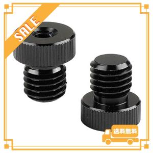 CAMVATE 15mmロッドプラグM12オスから1/4 "メスネジアダプター2個｜glegle-drive