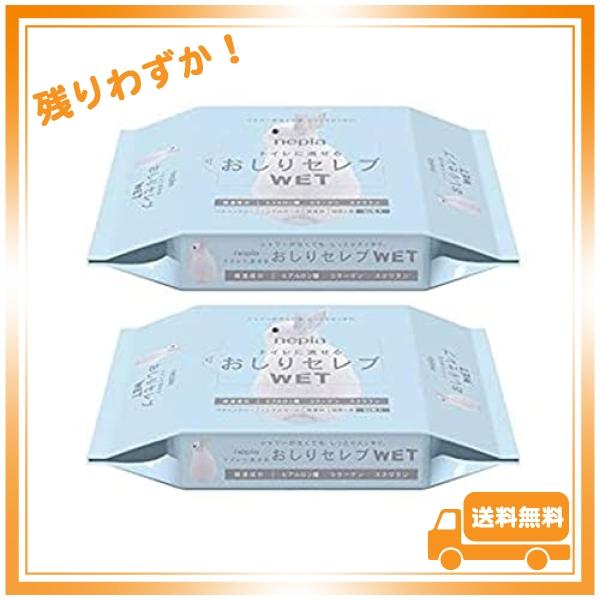 ネピア おしりセレブＷＥＴ 詰替え ６０枚 トイレに流せる 2個セット