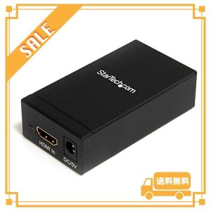 StarTech.com 変換コネクタ HDMI/DVI - DisplayPortアクティブコンバーター HDMI入力 - DP出力変換アダプタ HDMI2DP｜glegle-drive