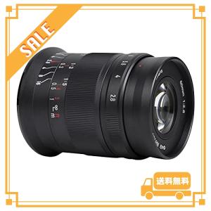 7artisans 60mm F2.8 II マクロレンズ APS-C 手動単焦点レンズ 交換レンズ キヤノンEOS-Mマウントカメラ対応 ブラック｜glegle-drive