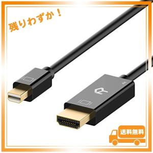 Rankie Thunderbolt Mini DisplayPort ? HDMI 変換ケーブル 4K解像度対応 1.8m ブラック｜glegle-drive