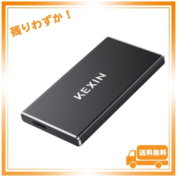 KEXIN 外付けSSD 500GB USB3.1(Gen2) 超小型 超高速 ポータブルSSD P...